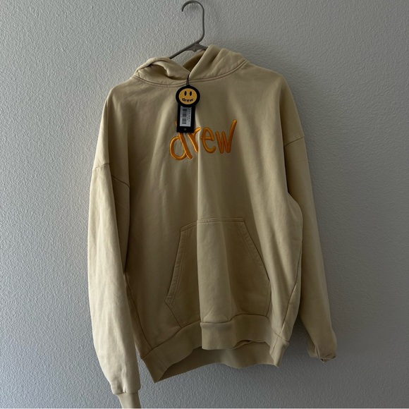 RARE Drew House Scribble Hoodie in Biscotti - Picture 1 of 4